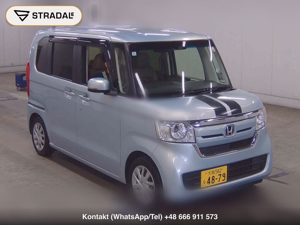 HONDA N-BOX G・L HONDA SENSING 2018, aukcja z Japonii, zdjęcie 1