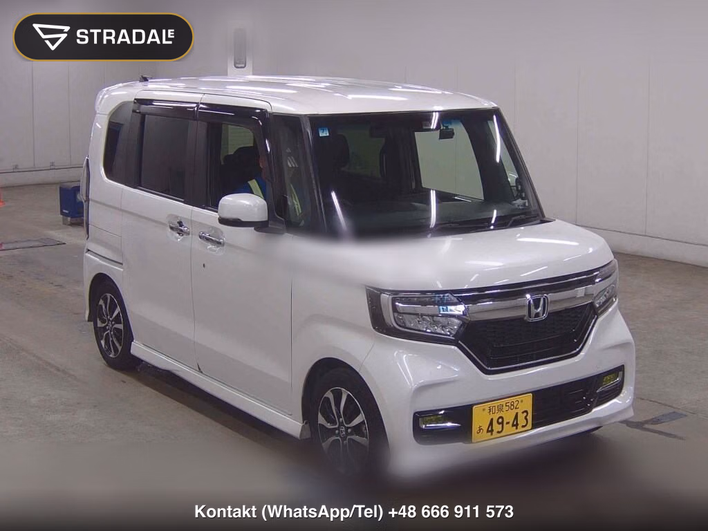 HONDA N-BOX CUSTOM G・L HONDA SENSING 2020, aukcja z Japonii, zdjęcie 1