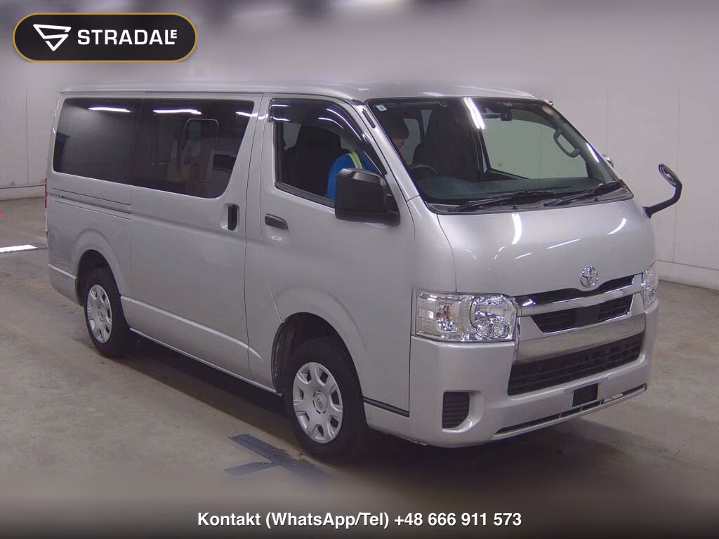 TOYOTA HIACE VAN 5D DX GL PACKAGE JUSTLOW 2021, aukcja z Japonii, zdjęcie 1
