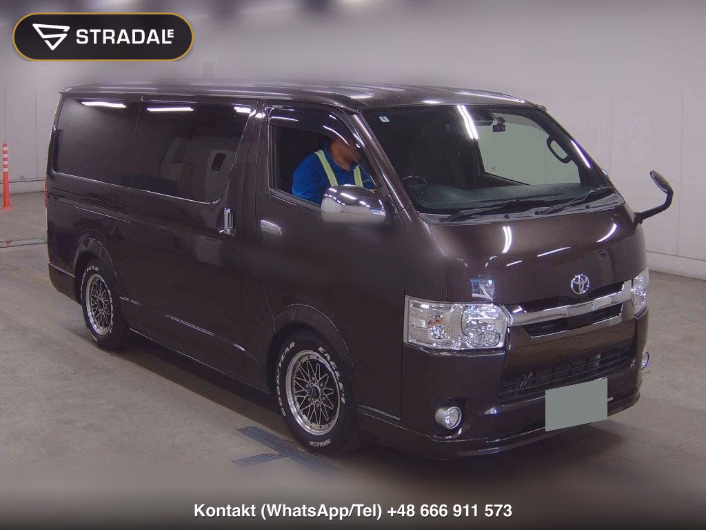 TOYOTA HIACE VAN 5D LONG SUPER GL 50TH ANNIVERSARY LIMITED 2019, aukcja z Japonii, zdjęcie 1