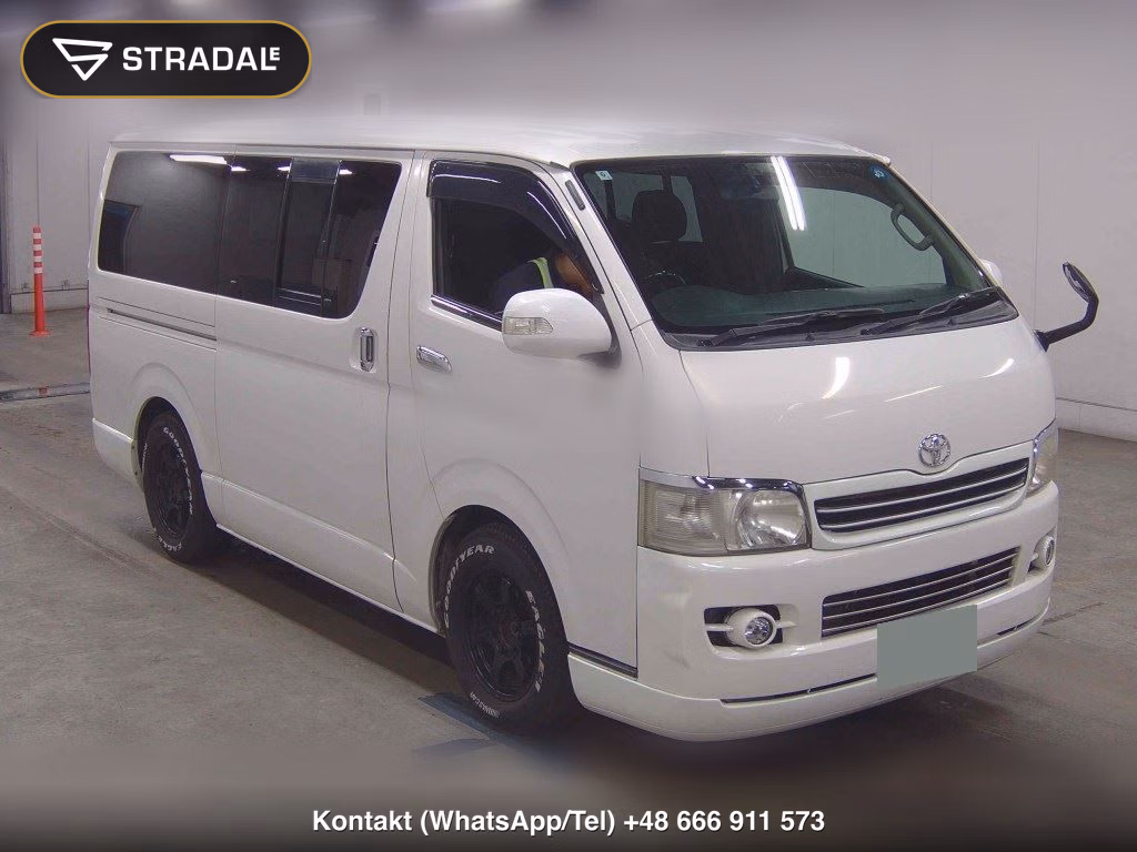 TOYOTA HIACE VAN 5D LONG SUPER GL 2010, aukcja z Japonii, zdjęcie 1