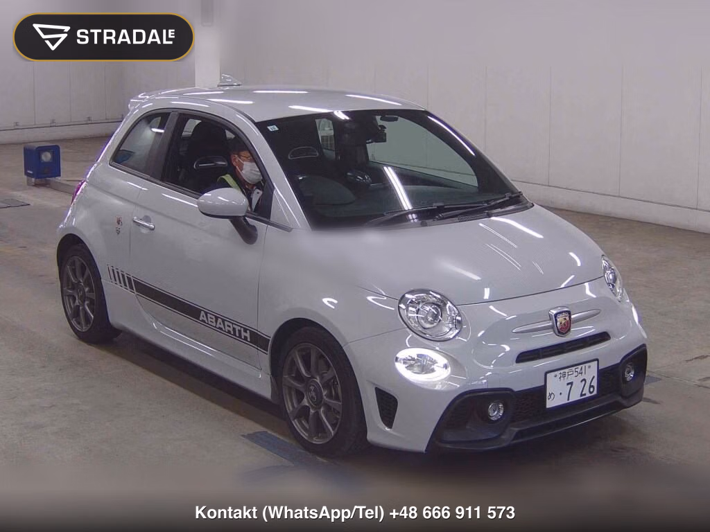 ABARTH 595 BASE GRADE 2018, aukcja z Japonii, zdjęcie 1