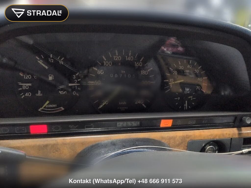 MERCEDES BENZ S-CLASS 4D 420SEL, miniaturka 7
