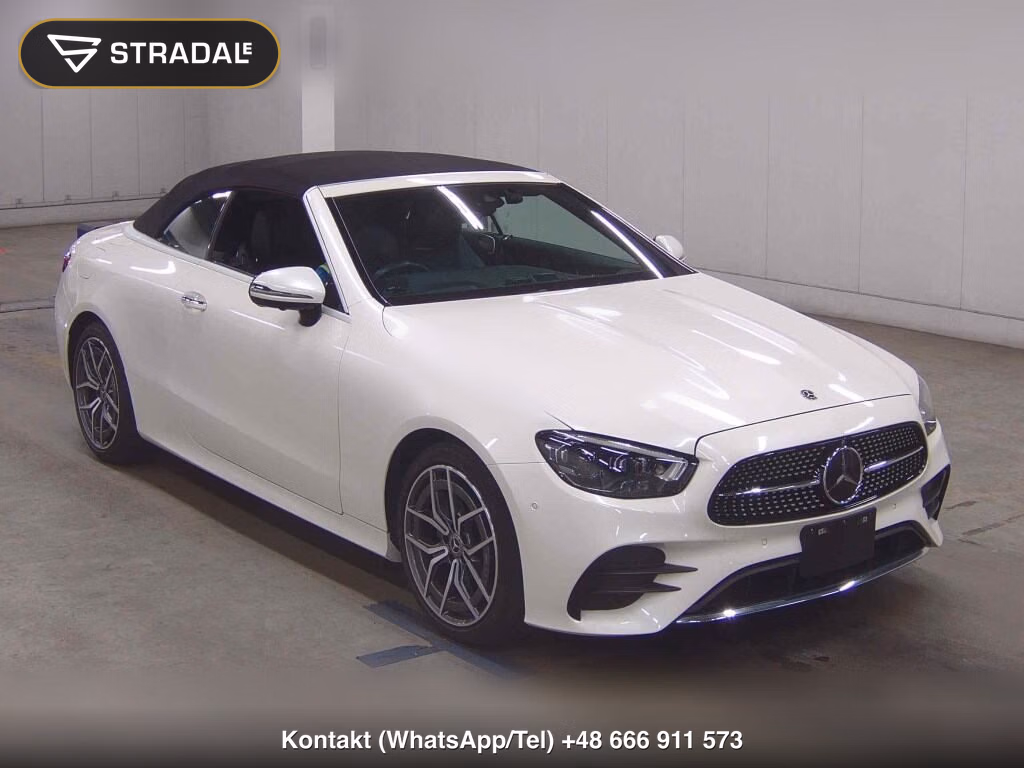 MERCEDES BENZ E-CLASS OP E200 CABRIOLET SPORTS BSG MODEL 2021, aukcja z Japonii, zdjęcie 1