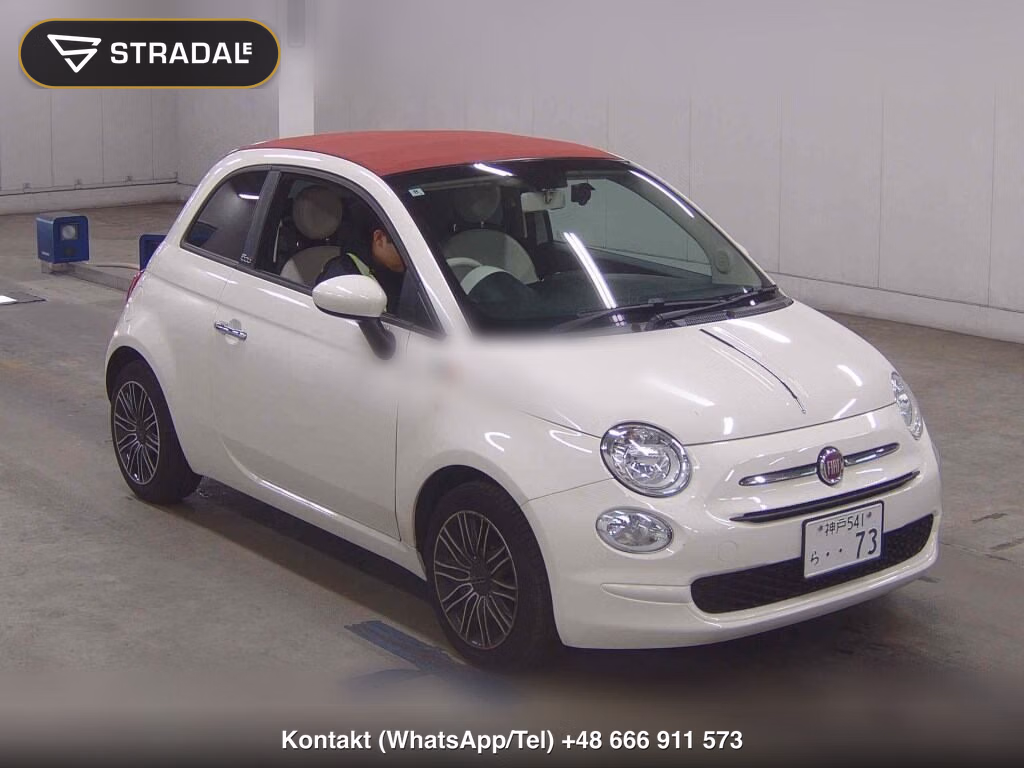 FIAT 500C 1.2 POP 2020, aukcja z Japonii, zdjęcie 1