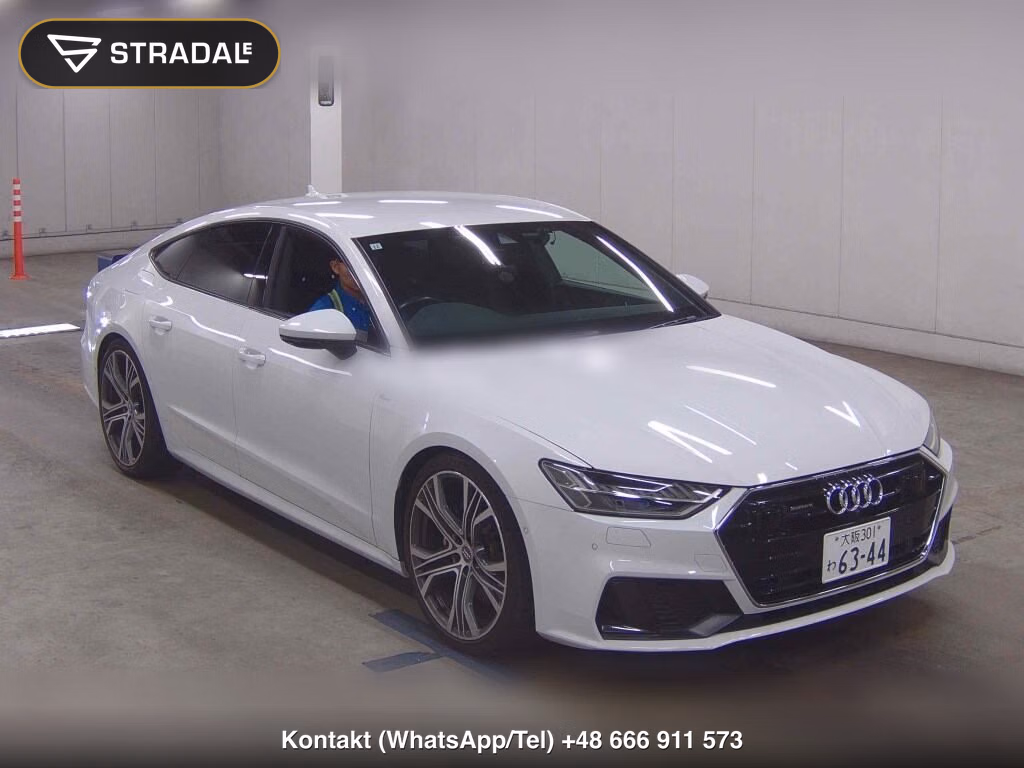 AUDI A7 SPORTBACK 4WD 55TFSI QUATTRO S LINE 2018, aukcja z Japonii, zdjęcie 1