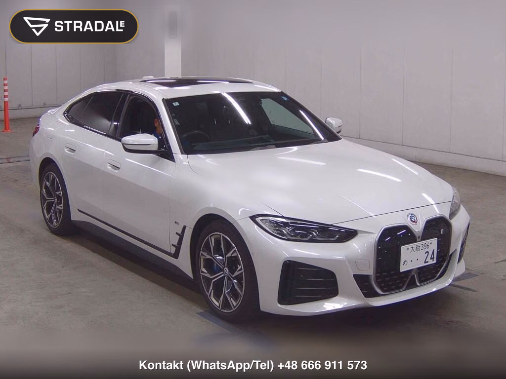 BMW I4 EDRIVE40 M-SPORT 2022, aukcja z Japonii, zdjęcie 1