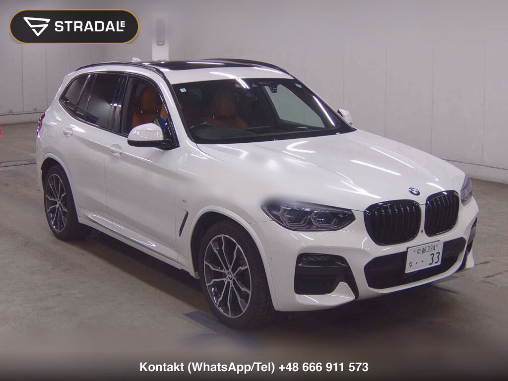 BMW X3 4WD XDRIVE 20D M-SPORT 2021, aukcja z Japonii, zdjęcie 1