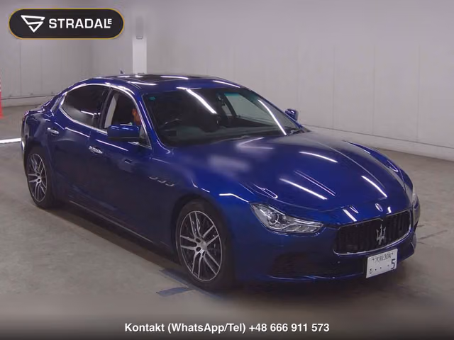 MASERATI GHIBLI 4D S 2015, samochód z aukcji Japonii