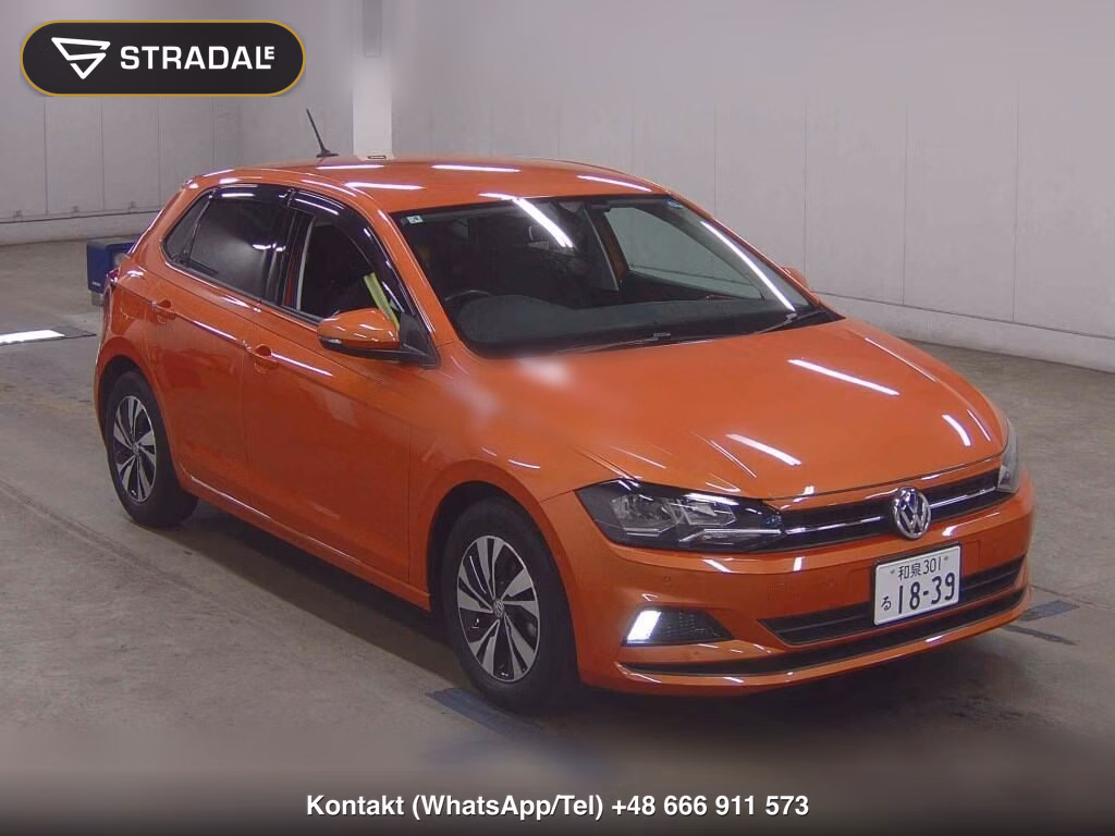VOLKSWAGEN POLO 5D TSI COMFORT LINE 2019, aukcja z Japonii, zdjęcie 1