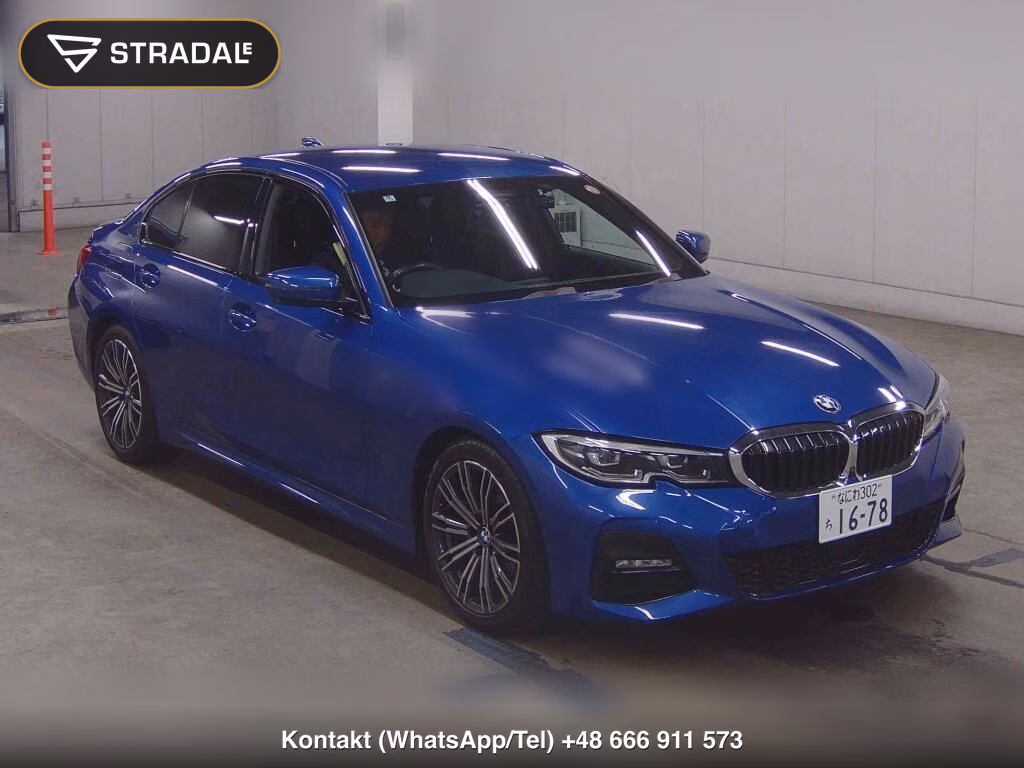 BMW 3 SERIES 4D 4WD 320D XDRIVE M SPORT 2020, aukcja z Japonii, zdjęcie 1