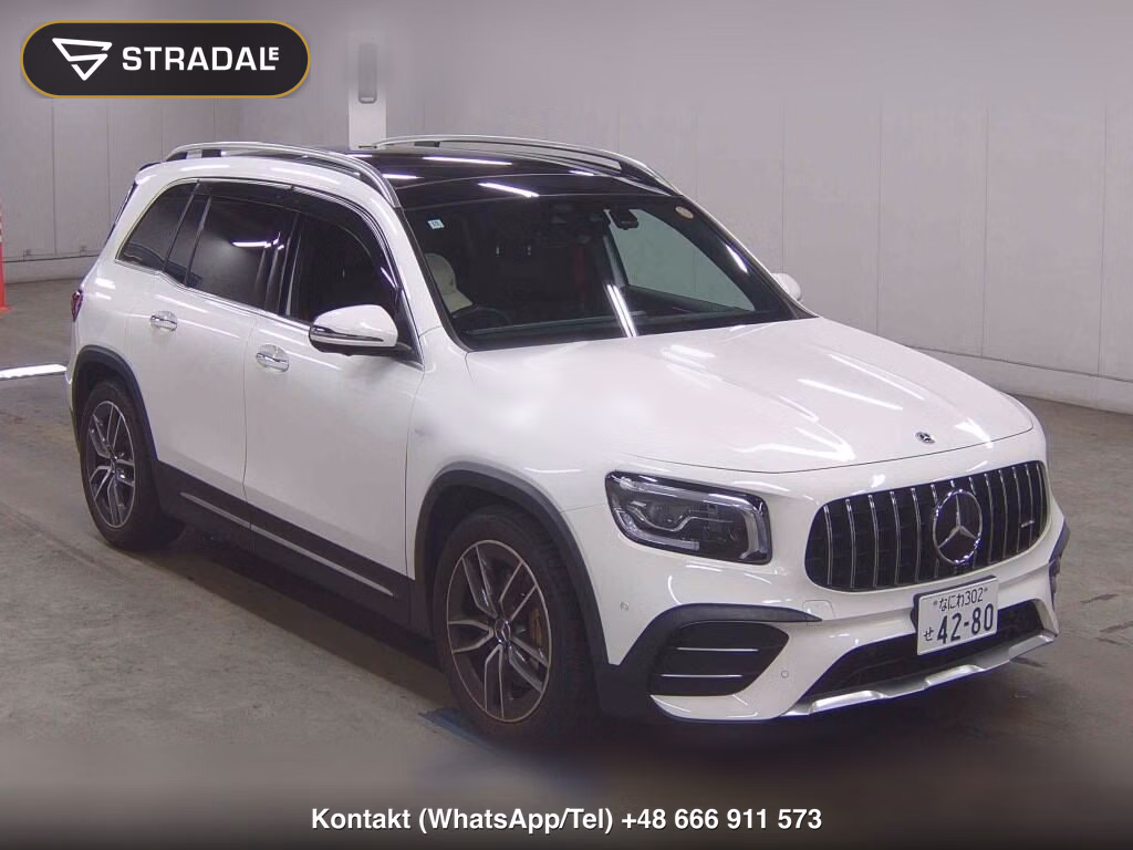 MERCEDES AMG GLB 4WD GLB35 4MATIC 2022, aukcja z Japonii, zdjęcie 1