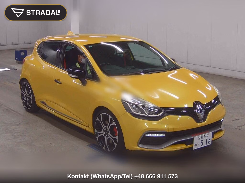 RENAULT LUTECIA 5D RENAULT SPORT TROPHY 2015, aukcja z Japonii, zdjęcie 1
