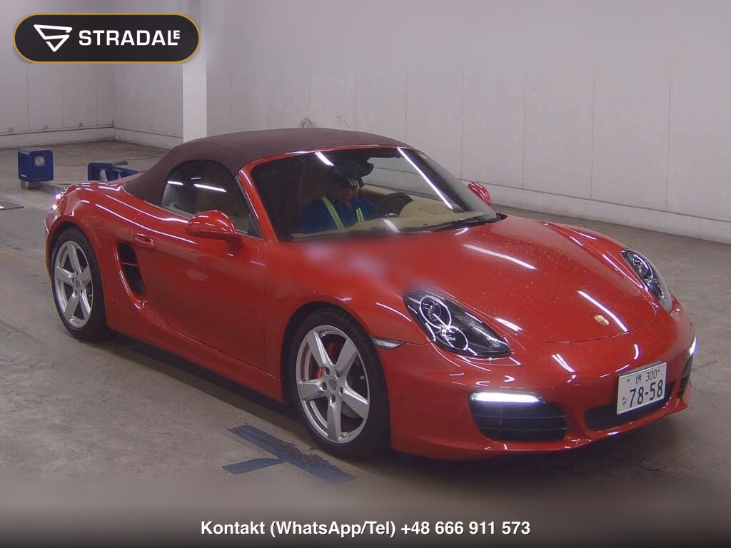 PORSCHE BOXSTER BOXSTER S 2013, aukcja z Japonii, zdjęcie 1