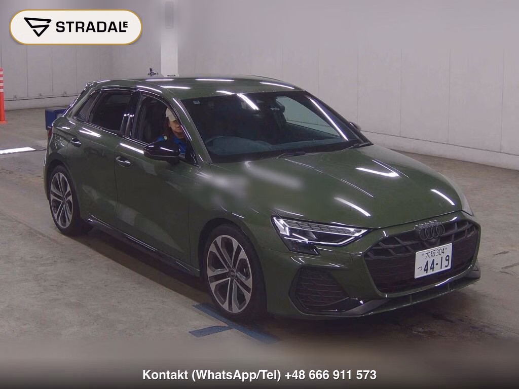 AUDI A3 5D SPORTBACK 30TFSI S LINE 2025, aukcja z Japonii, zdjęcie 1