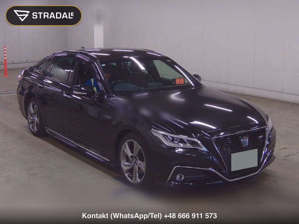 TOYOTA CROWN HYBRID RS 2019, aukcja z Japonii, zdjęcie 1