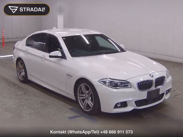 BMW 5 SERIES 4D 523D M-SPORT 2014, samochód z aukcji Japonii