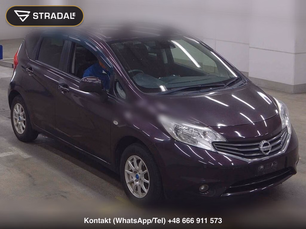 NISSAN NOTE 4WD X FOUR EMERGENCY BRAKE PACKAGE 2014, aukcja z Japonii, zdjęcie 1