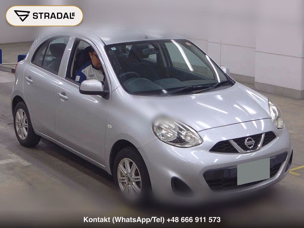 NISSAN MARCH 5D 4WD 2014, aukcja z Japonii, zdjęcie 1