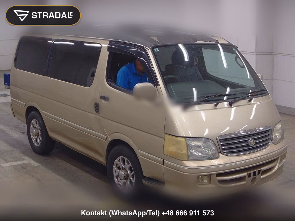 TOYOTA HIACE WAGON 4D 4WD SUPER CUSTOM G 1996, aukcja z Japonii, zdjęcie 1