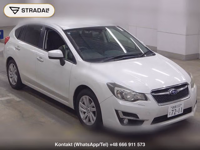 SUBARU IMPREZA SPORT 4WD 1.6I-L EYESIGHT PROUD EDITION 2016, samochód z aukcji Japonii