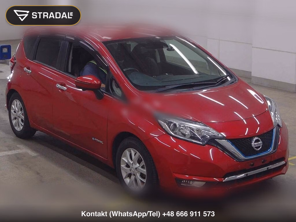 NISSAN NOTE E-POWER MEDALIST 2017, aukcja z Japonii, zdjęcie 1