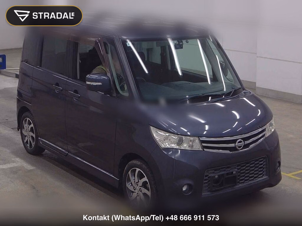 NISSAN ROOX 4WD HIGHWAY STAR TURBO 2010, aukcja z Japonii, zdjęcie 1