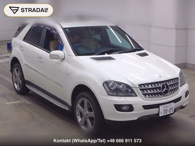 MERCEDES BENZ M-CLASS 4WD ML350 4MATIC 2008, samochód z aukcji Japonii