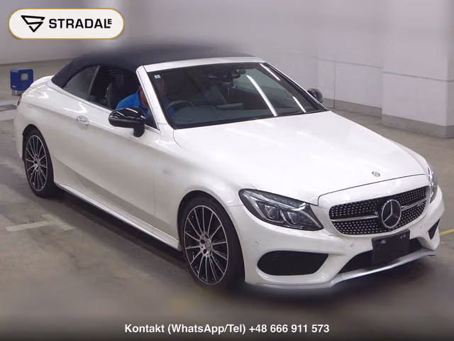 MERCEDES AMG C-CLASS OP 4WD C43 4MATIC CABRIOLET 2017, samochód z aukcji Japonii