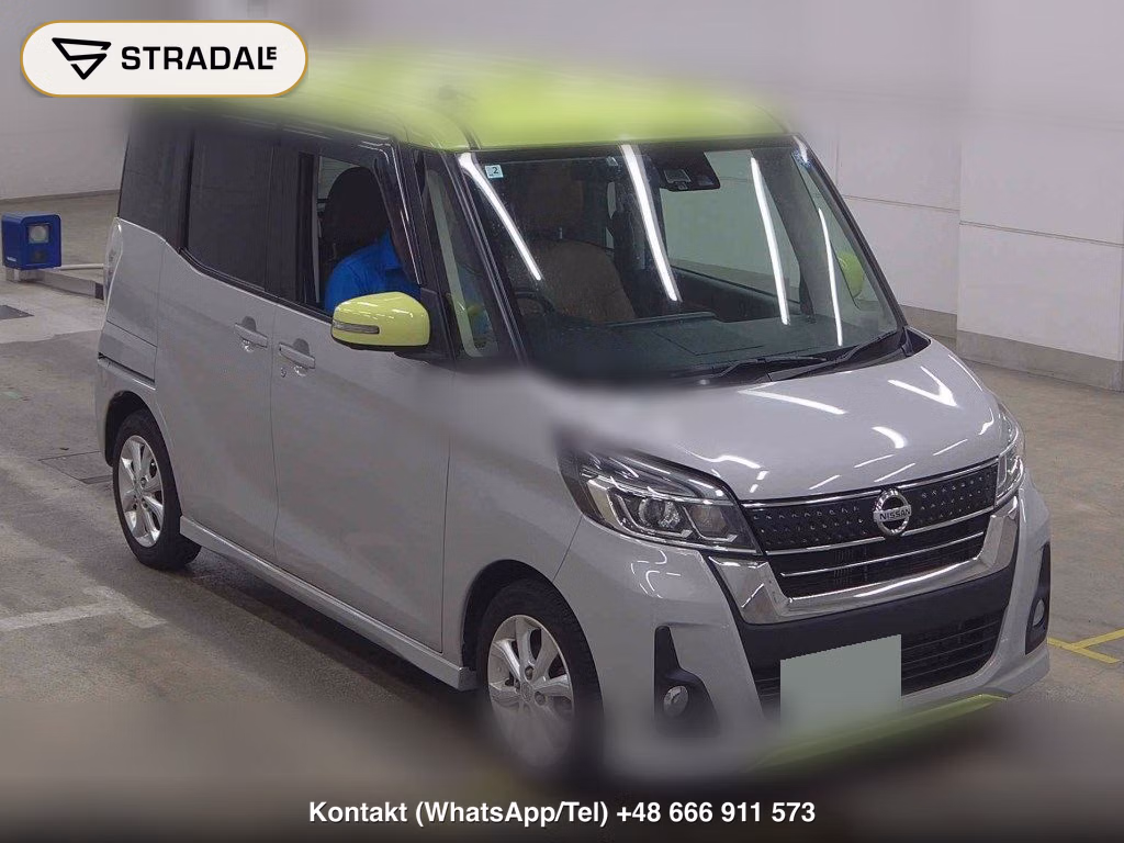 NISSAN DAYZ ROOX 4WD HIGHWAY STAR X TURBO 2017, aukcja z Japonii, zdjęcie 1