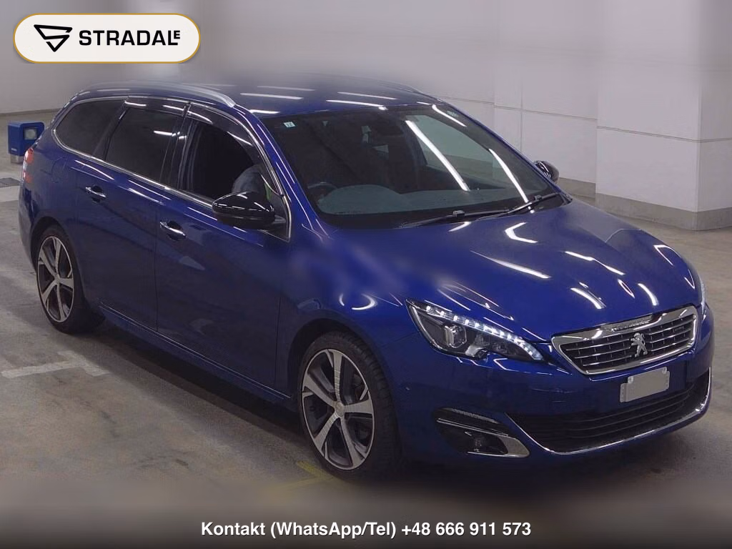 PEUGEOT 308 WG SW GT LINE 2015, aukcja z Japonii, zdjęcie 1