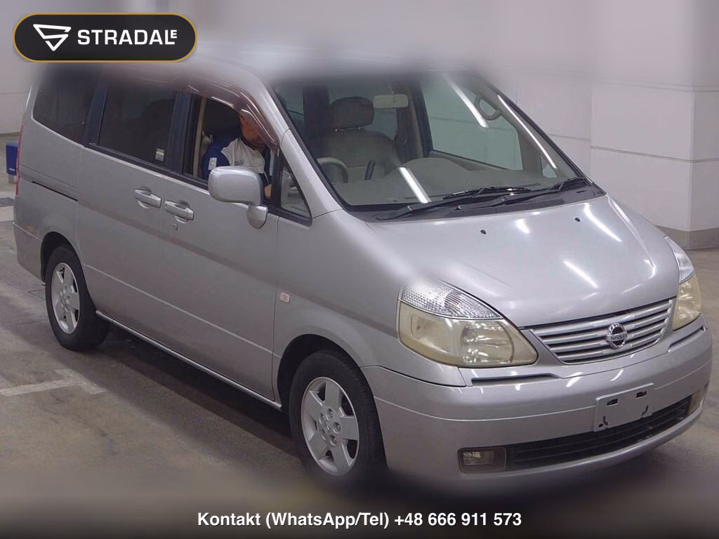 NISSAN SERENA 5D 4WD 2003, aukcja z Japonii, zdjęcie 1