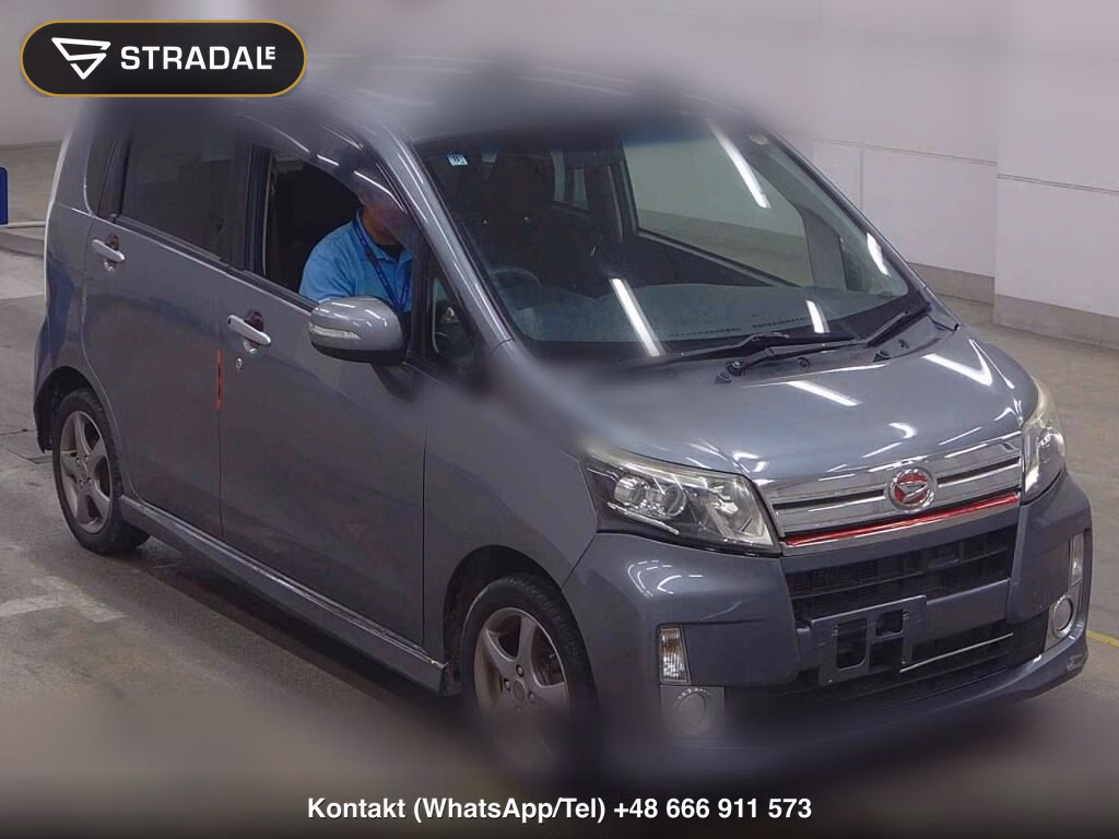 DAIHATSU MOVE 4WD CUSTOM X 2013, aukcja z Japonii, zdjęcie 1