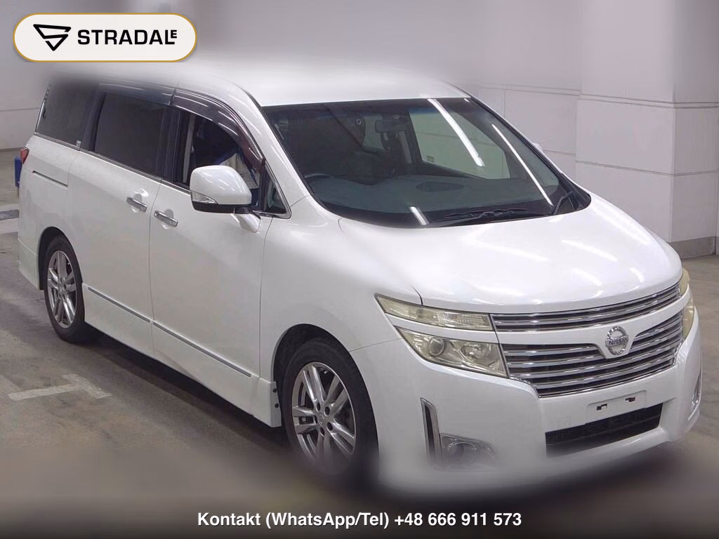 NISSAN ELGRAND 5D 4WD 250 HIGHWAY STAR 2012, aukcja z Japonii, zdjęcie 1