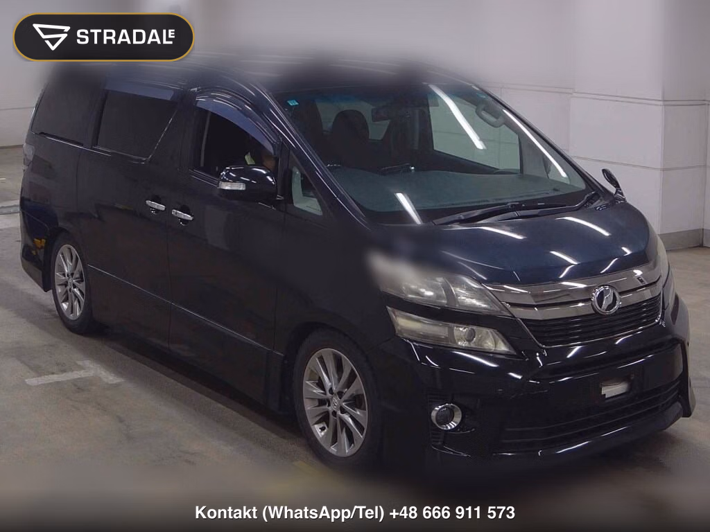 TOYOTA VELLFIRE 4WD 2.4Z PLATINUM SELECTION Ⅱ TYPE GOLD Ⅱ 2011, aukcja z Japonii, zdjęcie 1