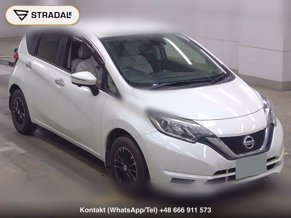 NISSAN NOTE 4WD X FOUR SMART SAFETY EDITION 2017, aukcja z Japonii, zdjęcie 1