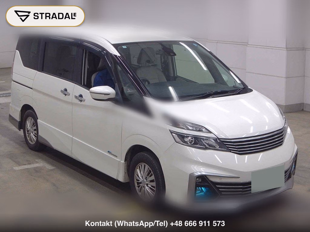 NISSAN SERENA 5D 4WD RIDER AUTECH 30TH ANNIVERSARY PROPILOT E 2017, aukcja z Japonii, zdjęcie 1
