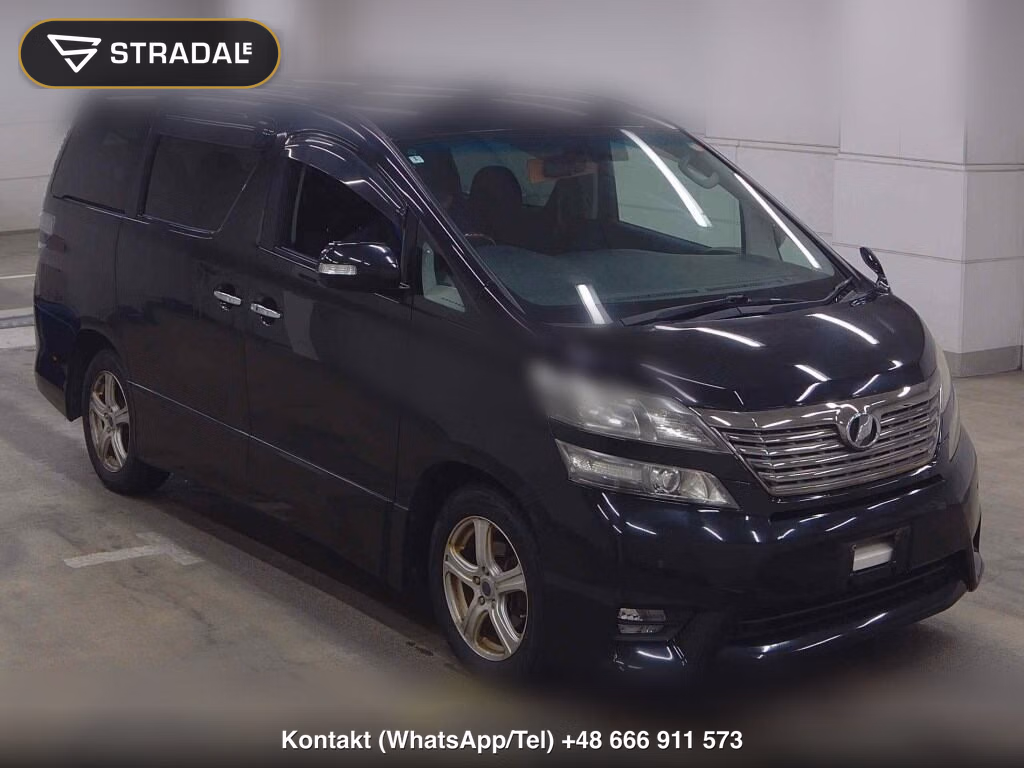 TOYOTA VELLFIRE 4WD 3.5Z PLATINUM SELECTION 2010, aukcja z Japonii, zdjęcie 1