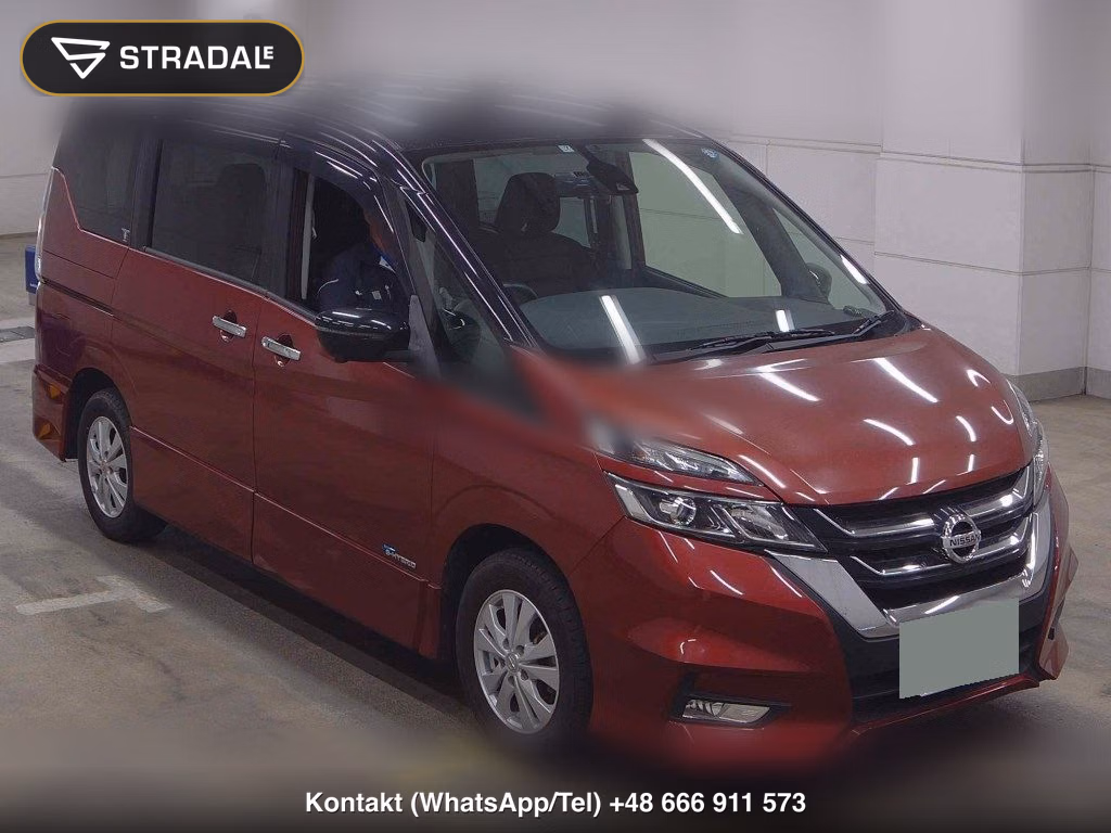 NISSAN SERENA 5D 4WD HIGHWAY STAR V SELECTION 2017, aukcja z Japonii, zdjęcie 1