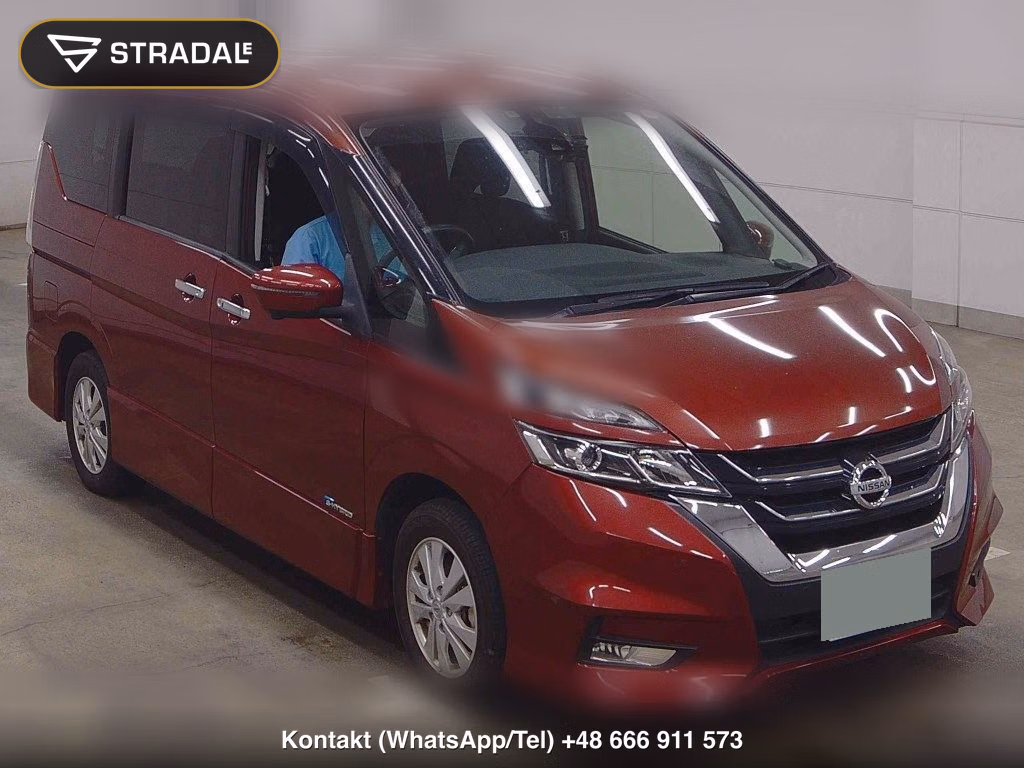 NISSAN SERENA 5D 4WD HIGHWAY STAR 2016, aukcja z Japonii, zdjęcie 1