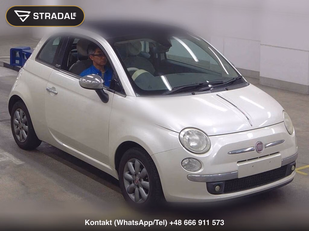FIAT 500C 1.4 LOUNGE 2011, aukcja z Japonii, zdjęcie 1