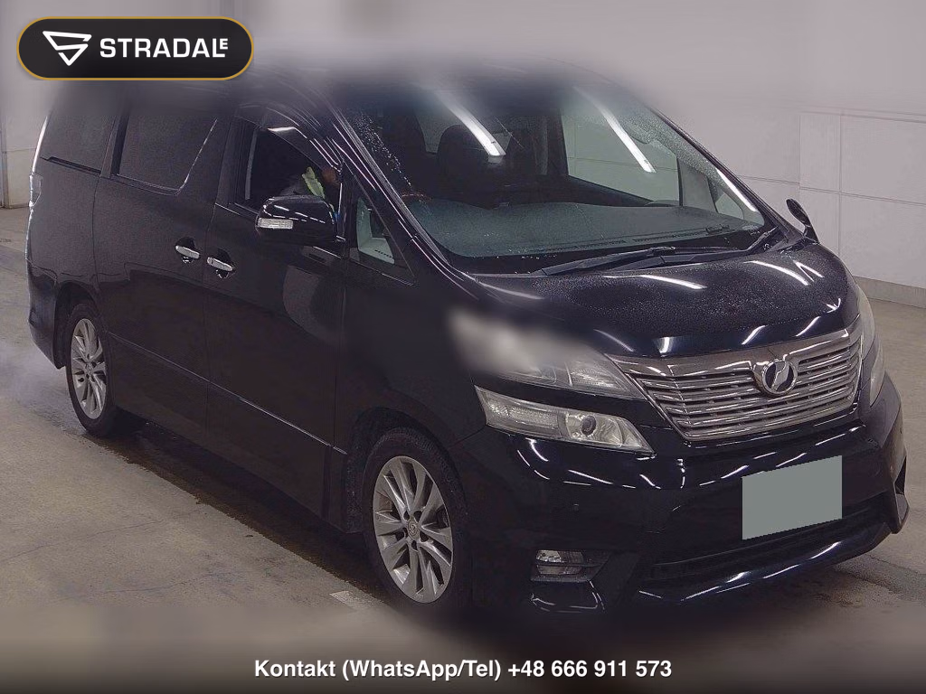 TOYOTA VELLFIRE 4WD 2.4Z PLATINUM SELECTION Ⅱ 2010, aukcja z Japonii, zdjęcie 1