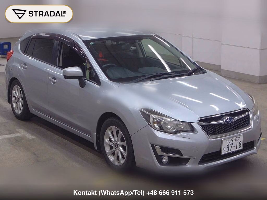 SUBARU IMPREZA SPORT 4WD 1.6I-L EYESIGHT PROUD EDITION 2016, aukcja z Japonii, zdjęcie 1