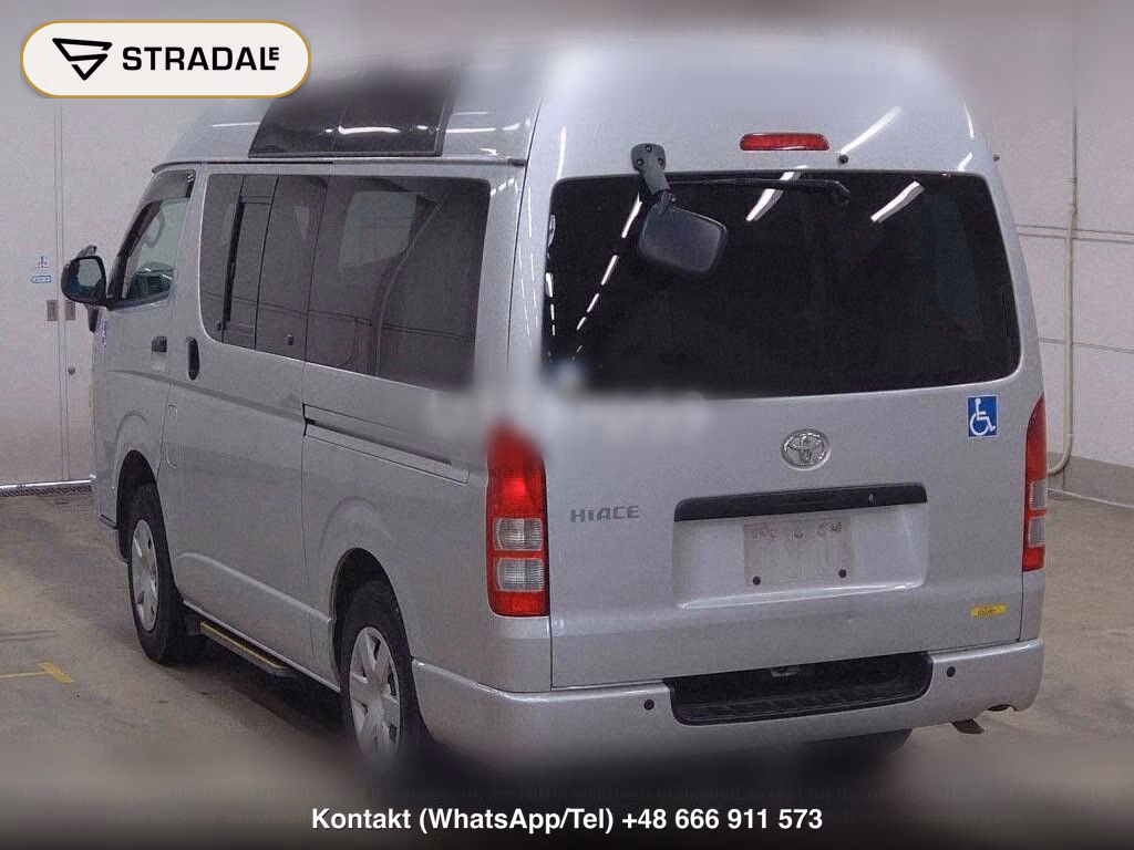 TOYOTA HIACE VAN 4D 4WD WELCAB, miniaturka 3