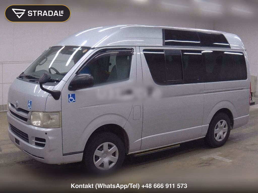 TOYOTA HIACE VAN 4D 4WD WELCAB, miniaturka 5