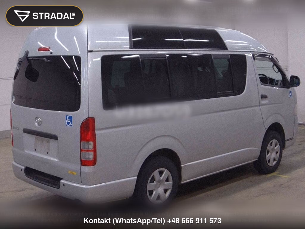 TOYOTA HIACE VAN 4D 4WD WELCAB, miniaturka 6