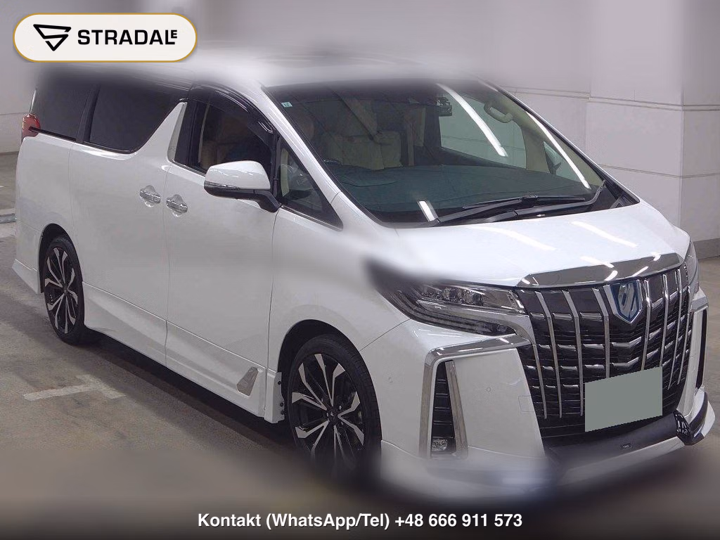 TOYOTA ALPHARD HYBRID 4WD EXECUTIVE LOUNGE S 2021, aukcja z Japonii, zdjęcie 1