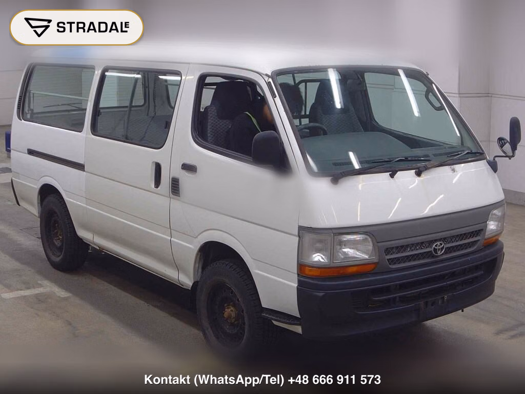 TOYOTA HIACE VAN 5D 4WD LONG DX 2004, aukcja z Japonii, zdjęcie 1