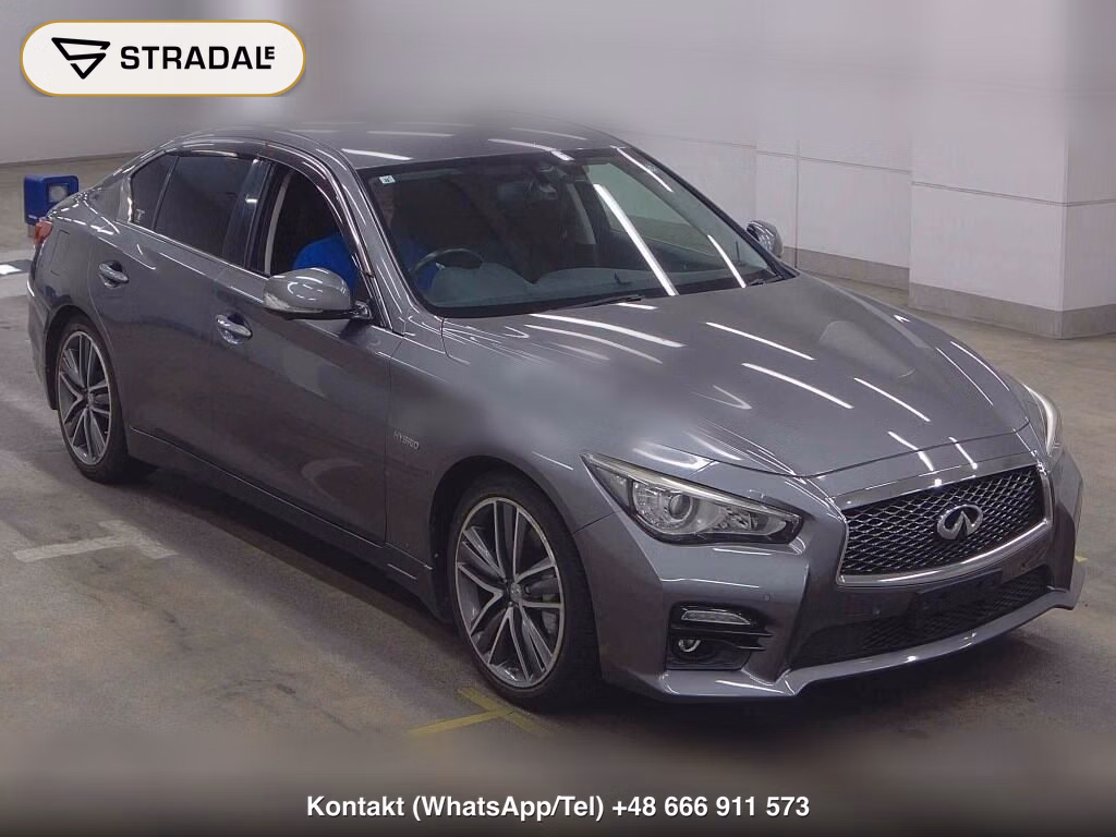 NISSAN SKYLINE 4D 4WD 350GT FOUR HYBRID TYPE SP 2015, aukcja z Japonii, zdjęcie 1