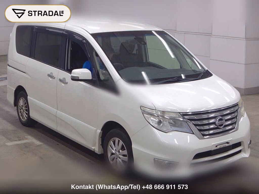 NISSAN SERENA 5D 4WD HIGHWAY STAR V SELECTION + SAFETY 2015, aukcja z Japonii, zdjęcie 1